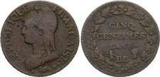 5 Centimes Dupré - An 8/5 (