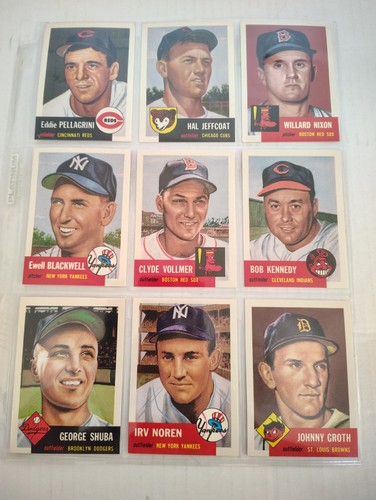 Topps baseball archives 1953 - archives,