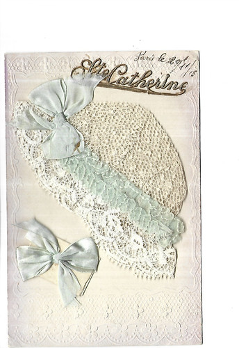 Carte avec bonnet - de, sainte