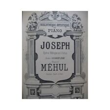 MEHUL E. N. Joseph Opera Chant Piano XIXe