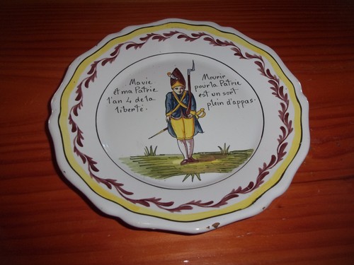 Assiette xvii eme siecles - xvii,