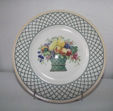 1 Assiette plate, Villeroy et