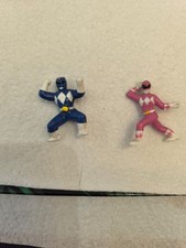2 Mini Figurines Power rangers
