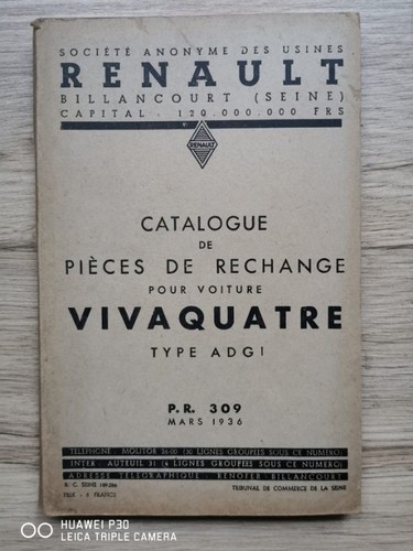 Renault vivaquatre catalogue - vivaquatre,