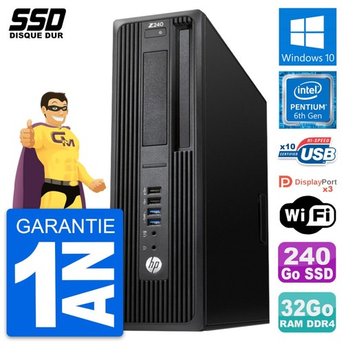 Workstation z240 sff - pc,