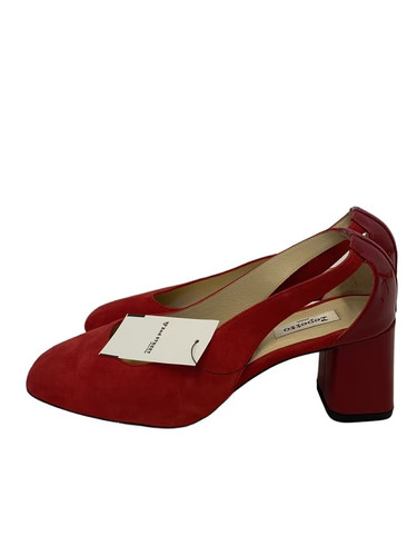 Repetto chunky pumps red - repetto,