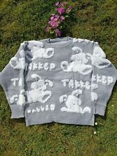 Pull tricoté polaire chaud doux lapin mignon XL