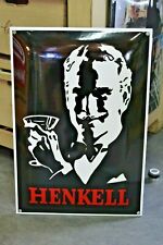 Plaque émaillée Henkell