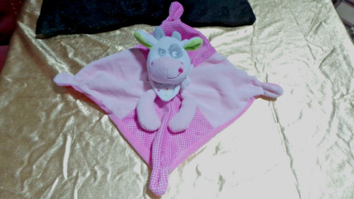 Doudou plat girafe - doudou,