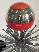 Space Age  Réveil Sphere RHYTHM 1970’