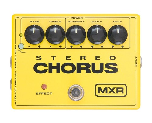 Mxr m134 stereo chorus pedal - stereo,