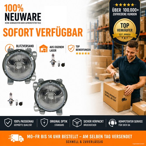 Kit phares gauche droit - phares,