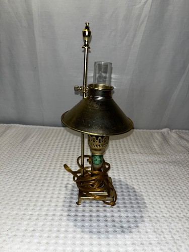 Small brass accent lamp - accent,