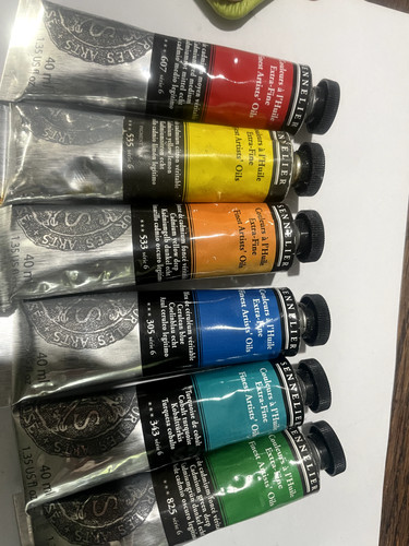 Peinture huile extra fine - à,