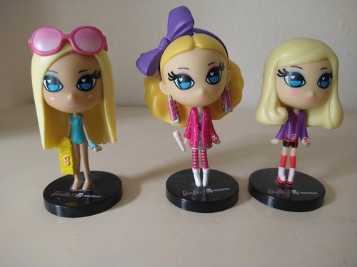 Lot three barbie - three, tokidoki