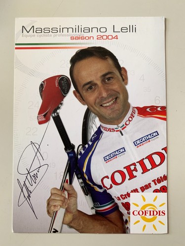 Carte photo cyclisme cofidis - carte,
