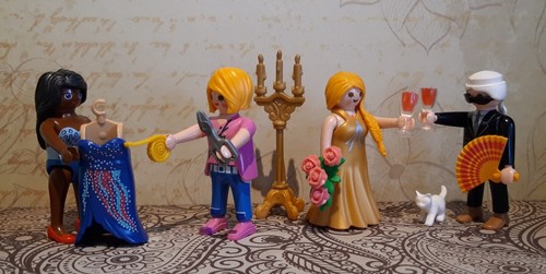 Playmobil karl lagerfeld mode - karl,