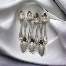 7 grandes cuillères métal