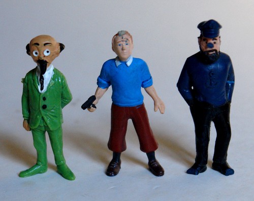 Tintin lot figurines 2 - figurines,