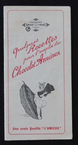 Publicité catalogue recettes