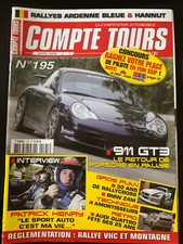 Compte Tours n°195 du 4/2006; Patrick Henry/ 911 GT3/ 30 ans de Rallycross/ Z4M