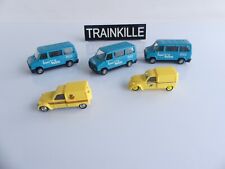 1:87 / 3 X C25 LOUEZ VALEM PRALINE + 2 2CV (1 POSTE) FOURGONNETTE EKO