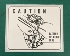 CB125 K5 BATTERIE CAUTION