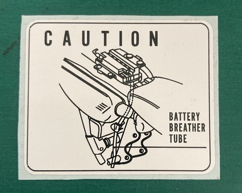 Cb125 batterie caution - k5,