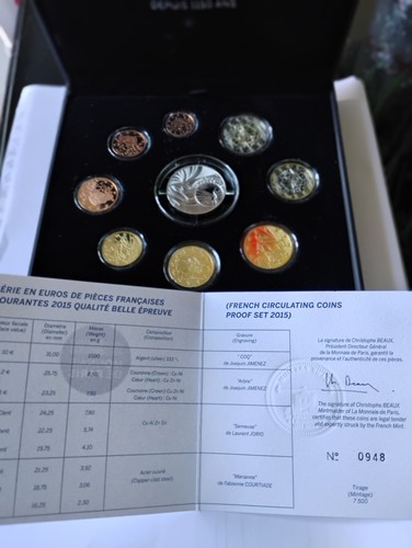 Coffret pièces 2015 - 9,