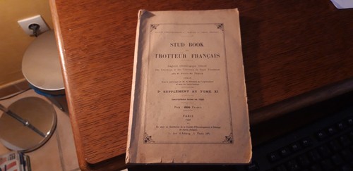 Stud book trotteur - du,