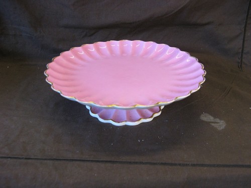 Compotier pink porcelaine - en,
