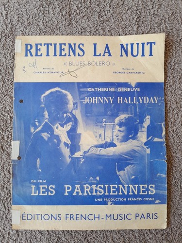 Partition johnny hallyday - johnny,