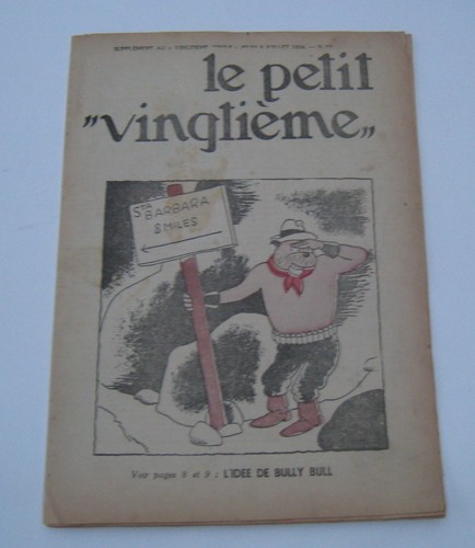 Tintin herge petit - petit, vingtieme