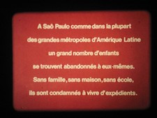 Film 16 mm muet  :  Les