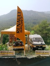 DIORAMA ASSISTANCE RALLYE RENAULT SPORT. R5 Turbo2. 1/43