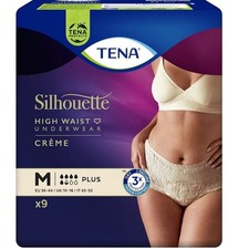 Tena Silhouette Plus Crème Taille M Paquet De 9 Pcs