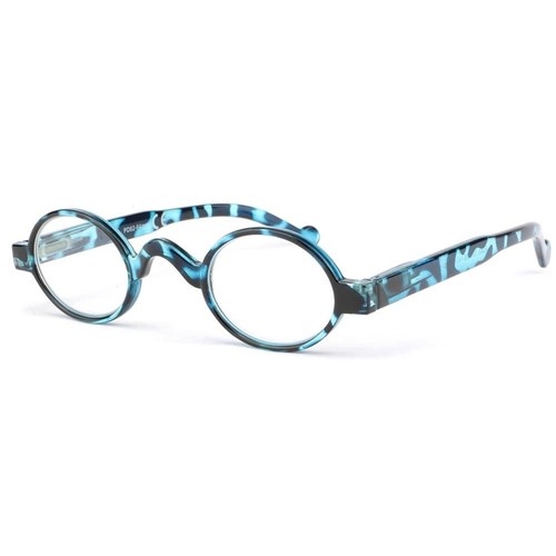 Lunettes lecture rondes bleues - lecture,