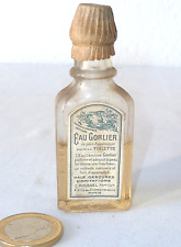 ANCIEN PETIT FLACON PUB PHARMACIE EAU GORLIER SCELLÉ