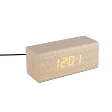 Réveil digital en bois Timber