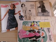 Mode et Travaux janvier 1969 n° 817, revue patrons supplément, très bon état