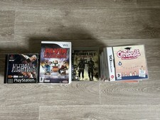 Lot de 26 Jeux Wii PS1 Nintendo DS PS3