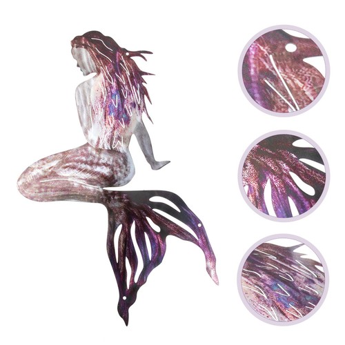 Décoration murale sirène en - ,
