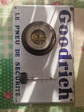 RARISSIME PLAQUE EMAILLEE PNEU