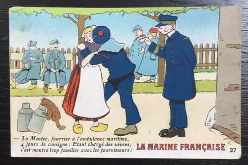 Carte postale humoristique - carte,