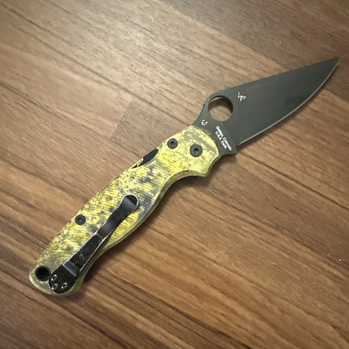Spyderco paramilitary dlc - 2,