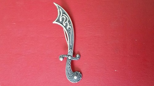 Ancienne broche khanjar sabre - ancienne,