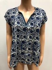 Haut Femme Bella Jones 100%Coton Taille M Couleur Bleu Neuf!!