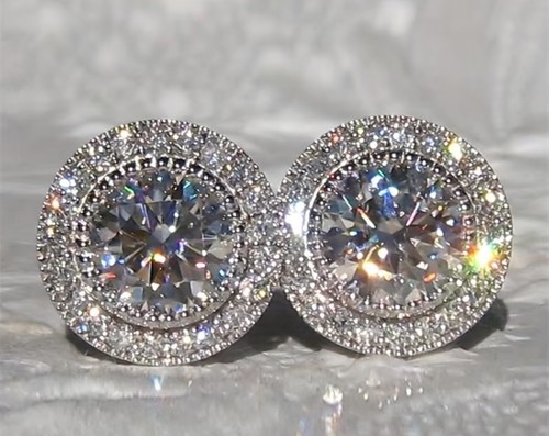 Boucles oreilles clous en - boucles, d'oreilles