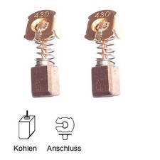 Balais de Charbon pour Makita Bdf 460, Bhp 460, Bhr 162, Bhr 200, Bhr 240 (2115)