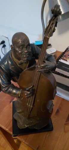 Jazz upright bass player - jazz,